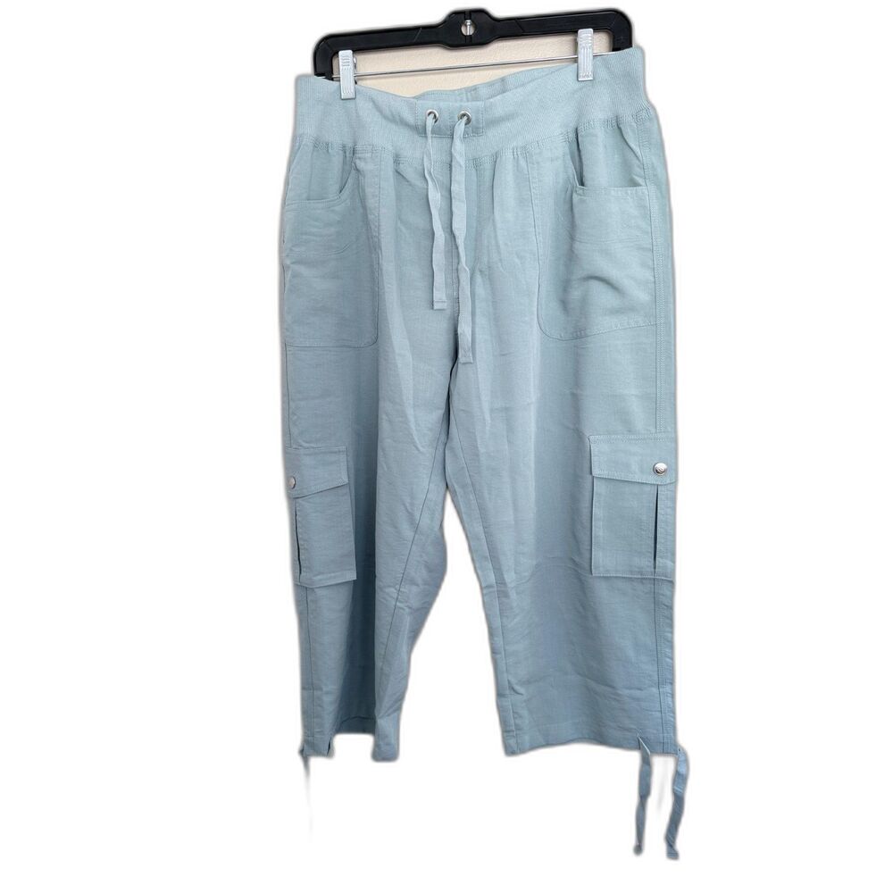 MoFiz Women’s Cargo Capris - Size XL - Lightweight & Adjustable